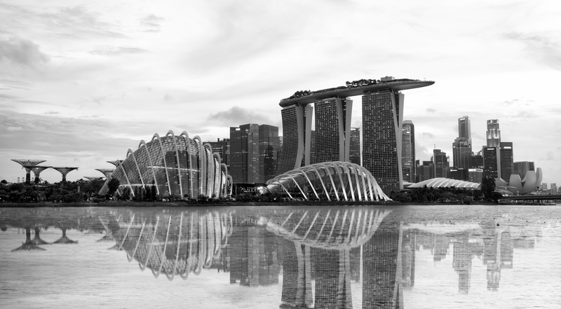 The Marina Bay Sands as viewed in Singapore, a sight you can enjoy while studying data analytics at General Assembly. 
