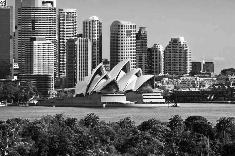 Sydney's Opera House, a backdrop for innovation and learning in data analytics at General Assembly. 