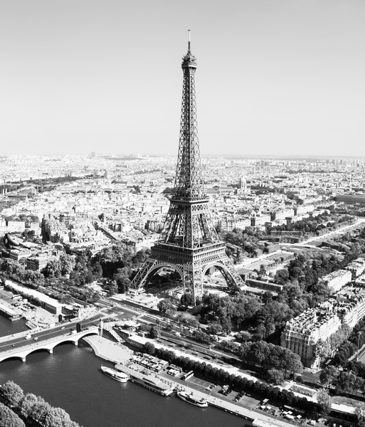 The Eiffel Tower stands tall in Paris, a cityscape you can admire during your data analytics studies with General Assembly. 